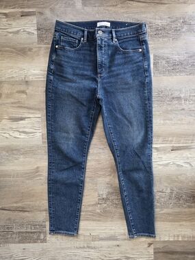 LOFT High-Rise Skinny Ankle Jeans Size 29/8